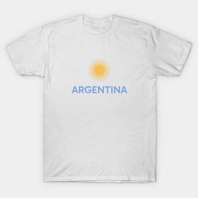 Argentina National Symbol T-Shirt by kindacoolbutnotreally